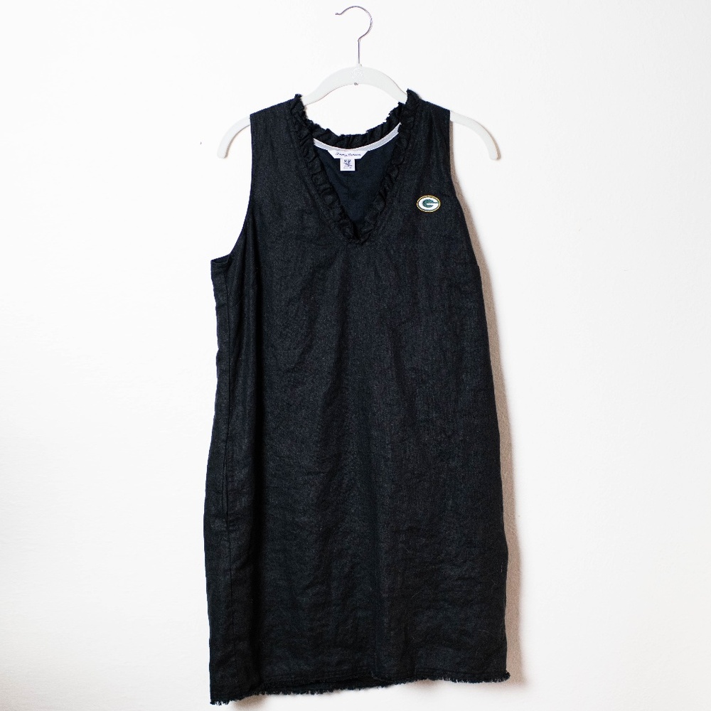 Tommy Bahama Green Bay Packers Linen Dress